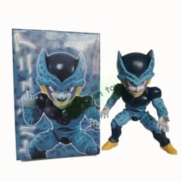 Anime Dragon Ball Figure Vegeta Saibaiman Mini Cell PVC Action Figures Model Toys for Children Gifts