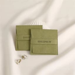 50pcs Personalized Custom Logo Jewelry Packaging Bags, Soft Microfiber Pouches for Bracelet Necklace Ring Wholesale