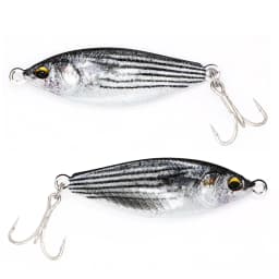 B&U Metal Jig Spinner Spoon Bait Sinking 3D Eye Color Laser Spinning Gear Luring Cast Fishing Tackle Blade Hook Pesca VIB Lure