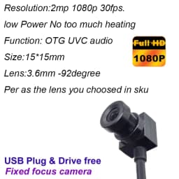 4K 8MP 4MP 1080P IMX179 Full HD WDR USB Camera Module MJPEG 30fps High Speed Mini CCTV Linux UVC Android Webcam Surveillance Cam