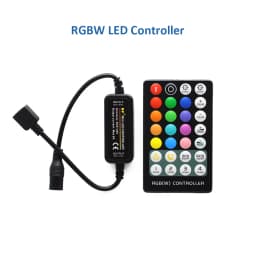 12V 4Pin RGB 24V 5Pin LED Controller 14Key 5V 28Key RF Remote Control for Single Color CCT RGB RGBW RGBCCT LED Strip Tape Lights