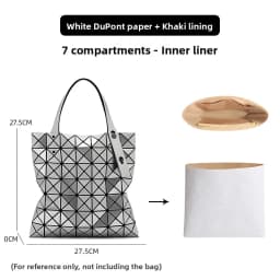Extended Diamond Boston Bag Six-Grid Ten-Grid Shoulder Strap Lengthened Chain Belt for Three Houses Life