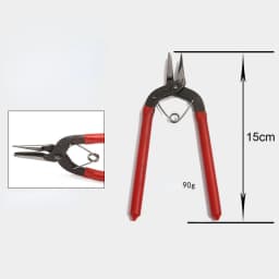 1Pcs Multi-functional Manual Pliers Oblique Mouth Pointed Scissors Pliers For DIY Making Mini Jewelry Tools Supplies Wholesale