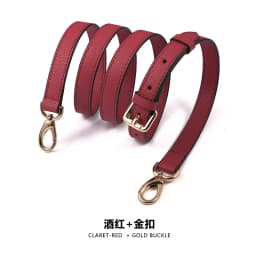 Genuine leather bag strap Adjustable strap crossbody guitar shoulder bag Replacement belt Togo leather