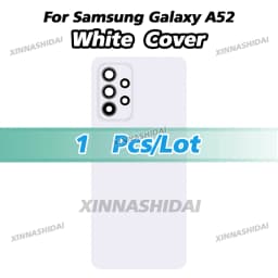 New Battery Cover for Samsung Galaxy A52 Back Cover Case Housing Cover Repair Parts Battery Cover Door