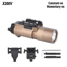 Tactical light X300U X300 Ultra High Output LED Handgun Flashlight X400 Fit Picatinny Rail Pistol Airsoft Hunting Lighting