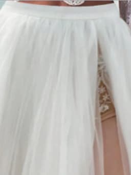 Split Mesh Skirt Women's New Spring And Summer Long High Waist Trailing Split Beach Skirt Foreign Trade Tulle