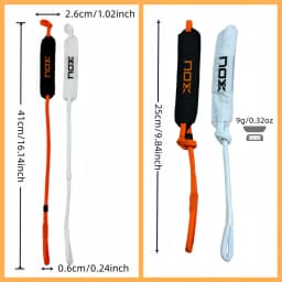 Nox Professional String Single Pack, Secure Grip, Eliminate Risk of Losing Racket, Stable Tennis Experience, Padel Accessories