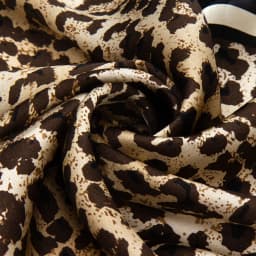 53 65 85cm 100% Real Silk Neck Scarves Woman Modern Square Classic Top Luxury Fall Scarf Kerchief Gift for Girls Leopard Print