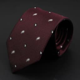 New Design Wedding Men Tie Wine Red Brown Green Striped Dots Neckties Men Business Dropshipping Groom Collar Accessories Gift