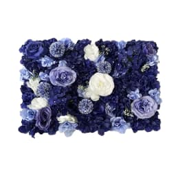 1pcs Artificial Flower Wall Wedding Background Decoration Lawn Pillar Road Lead Flower Arch Silk Rose Hydrangea White Flower