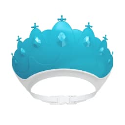 Baby Adjustable Size Shampoo Cap Crown Baby Shower Cap Children Cartoon Bath Visor Infant Hair Shield Ear Protection Waterproof
