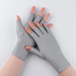 Breathable Spring Autumn Gloves Thin Short Half Finger Bike Gloves Men/Women Tight Fitness Summer Sports/Driving/Biking Gloves