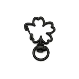 10pcs/lot Lovely Candy Colors Sakura Shape Lobster Keychain Lobster Clasp Hooks Key Circle for Key Ring Clasp DIY Making