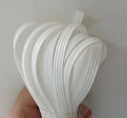 10 Meters PE Wood Color PE Flat Gradient Synthetic Rattan Material Weaving Plastic Cane For Outdoor Chair Table Basket