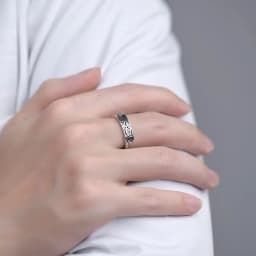 925 Sterling Silver Ring Vintage Luxury High Quality for Men Women Wedding Fine Jewelry Accessories Party Gift Fashion