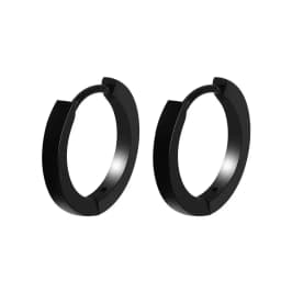 Fashion Personality Geometric Triangle Square Star Heart U Shape Hoop Earrings Men Women Stainless Steel Punk Piercing Jewelry