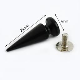 5/10/20Pcs Meetee Metal Punk Rivets Screwback Cone Studs Spikes for Leather Crafts Garment Rivet Bag Decor Nails DIY Accessories