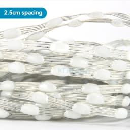12V 4pin Data Return WS2811 WS2812 LED Seed Pixel String Lights Full Color Individually Addressable RGB for DIY Curtain Light