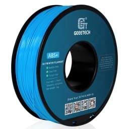 Geeetech ABS+ 3D Filament 1.75mm 1KG Plastic, 3D Printer Material, Tangle-Free, Non-Toxic, Vacuum Packaging White Black