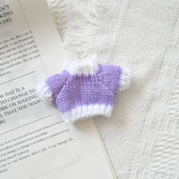 New Fashion Doll Sweaters Winter Multistyles Sweaters Outfits Warm Tops for 10cm Cotton Doll/for Idol Dolls
