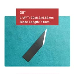 10Pcs Aoke Kasemake AMEIDA RUK Vibration Knifes Blade Cutter Head Oscillating Blade 16°-45°For CNC Genuine Leather Machine