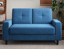 Loveseat Sofa 53" Small Couches for Small Spaces 2 Seater Mini Couch for Bedroom Dark Grey Comfy Modern Love Seat, Customized