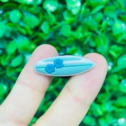 1-23Pcs Parrot Aloha Hawaii Summer Vibes DIY Kids Shoes Button Charms Hula Flowers PVC Buckle Clog Decorations