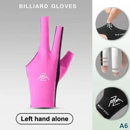 Billiard Gloves With Fingerless Breathable Pool Gloves Three-Finger Gloves