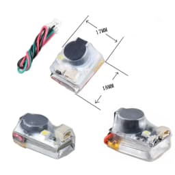 Finder JHE20B JHE42B Super Loud FPV Buzzer Tracker with LED Alarm Lost Drone Beeper 5V for Flight Controller RC