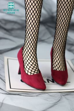 7.5cm Mini Toys Doll Shoes 58-60cm 1/3 SD DD Doll Toy Ball Joint Doll Fashion Pointed-Toe Heels Doll Gift
