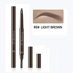 Double Ended Eyebrow Pencil Long Lasting Tattoo Eyebrow Enhancers Waterproof Eyes Make up Cosmetic Tools with Brush Brow Pencils