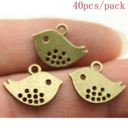 Bulk Charms For Jewelry Making Kit Pendant Diy Jewelry Accessories Hollow Dove Of Peace Charms