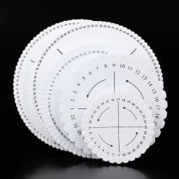 1pcs Round&Square Bracelet Knitting Kumihimo Disc Disk Tray Braided Rope Knot Weaving Jewelry Desgin Board Jewelry Tool
