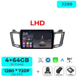 Android 16 Carplay For Toyota RAV4 RAV 4 Xa40 2012 2013 2014 2015 2016 -2019 Car Radio Multimedia Video Player Stereo Navigation