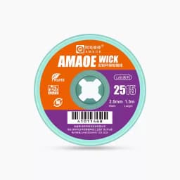 High Quality AMAOE LAN tin absorbing Desoldering Wick with Braided Copper Wire 1515 2015 2515 3015 3515 Phone Repair tools