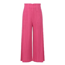 Miyake Pleated High Waisted Straight Loose Causal Pants