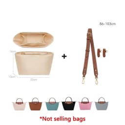 Leather Bag Shoulder Strap For Longchamp S Durable Gift Bag Modification Without Punching Strap Bag Accessories