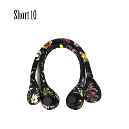 TANQU New 1 Pair Short Long Floral Print Soft Faux PU Leather Handle for Obag Classic Mini O Bag Women Shoulder Handbag
