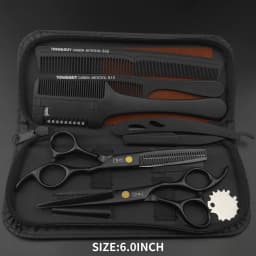 VP Professional Hairdressing Scissors Barber Set 5.5 6.0 Hairdresser Hair Beauty Scissors Set Cutting Hair Thinning Salon Tools
