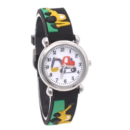 Children's Wristwatch Clock - Soft Silicone Cartoon Kid Watch for Boys 1-15 Years Old Holiday Gift Ideas