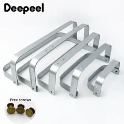 1Set 12-30cm Metal Purse Frame Handbag Internal Doctor Inner Bag Sewing Brackets Bags Handle DIY Leather Crafts Accessories