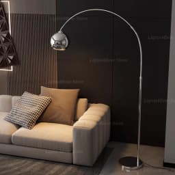 LED E27 Chrome Stainless Steel OZ0105 Floor Lamps Classical Home-applicants Elegant Indoor Light Wrm Home Decor