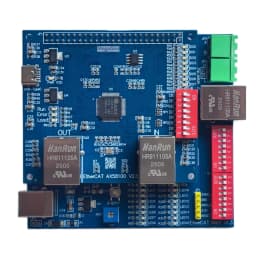 AX58100&LAN9252 EtherCAT Development Board Slave Station 8IO CIA402 Based on STM32F407VE