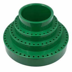 TOKTOS 35/116 Hole Rotary Tool Storage Box 360° Grinding Head Burr Drill Bit Polishing Accessory Organizer for Jewelry Tools