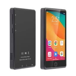 UNIWA MP004 MP4 Player Android 14 with Bluetooth and WiFi 4 Inch 3+32GB/4+64GB 2000mAh MP3 MP4 Players FM Radio Whatsapp YouTube