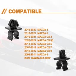 10Pcs Car Hood Prop Rod Clip Auto Fastener Hood Bonnet Prop Rod External Testing For HOOD Vehicle Car Accessories