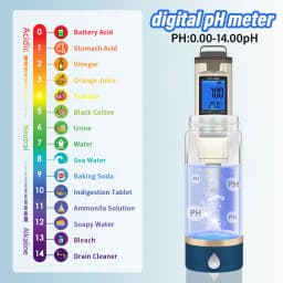 Hydrogen Water pH ORP Meter YG-400 Digital Drinking Water Tester with Temperature Display for Home Health and Alkaline Water Use