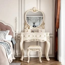 Dressing Table Makeup Vanity Dressers for Bedroom Makeup Vanity Desk Organizer Treasure Chest Girls Tocadores Comfortable Table
