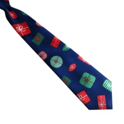 EASTEPIC Men's Neckties Light Thin Christmas Ties for Men Children's Toys Holiday Party Santa Claus Xmas Tree Snowflake Snowman